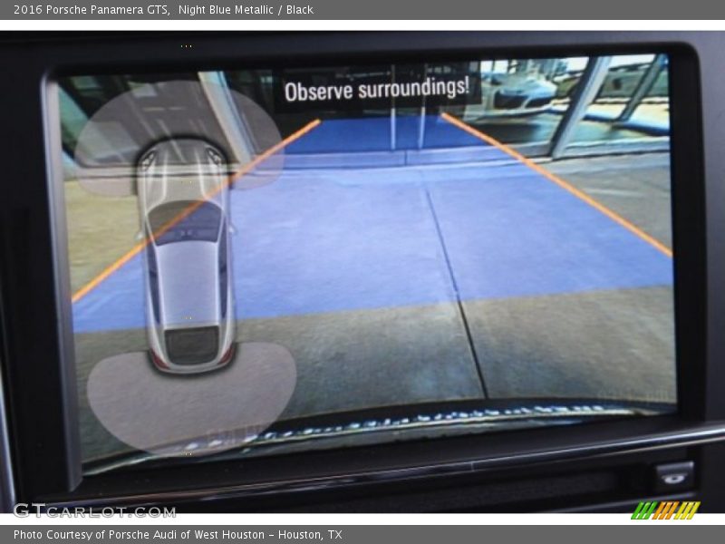 Night Blue Metallic / Black 2016 Porsche Panamera GTS