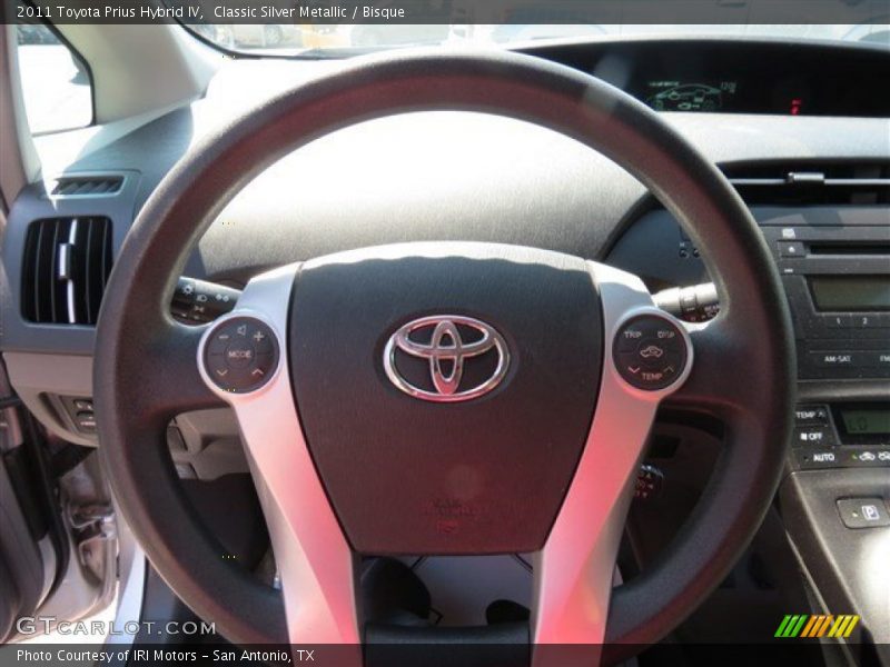 Classic Silver Metallic / Bisque 2011 Toyota Prius Hybrid IV