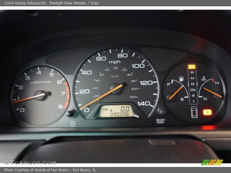 Starlight Silver Metallic / Gray 2004 Honda Odyssey EX