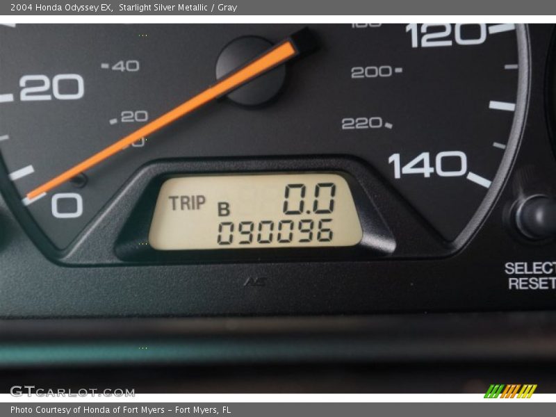 Starlight Silver Metallic / Gray 2004 Honda Odyssey EX