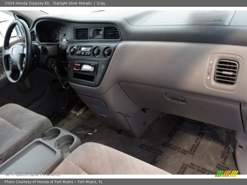 Starlight Silver Metallic / Gray 2004 Honda Odyssey EX