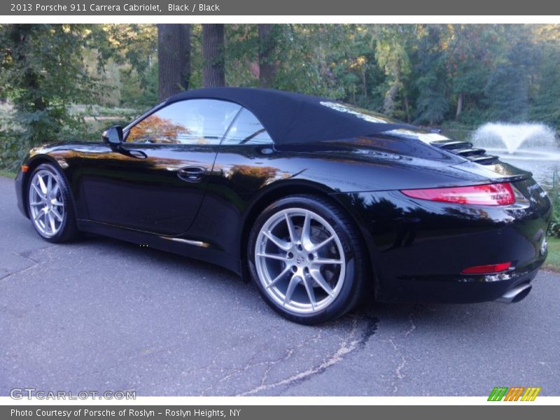 Black / Black 2013 Porsche 911 Carrera Cabriolet