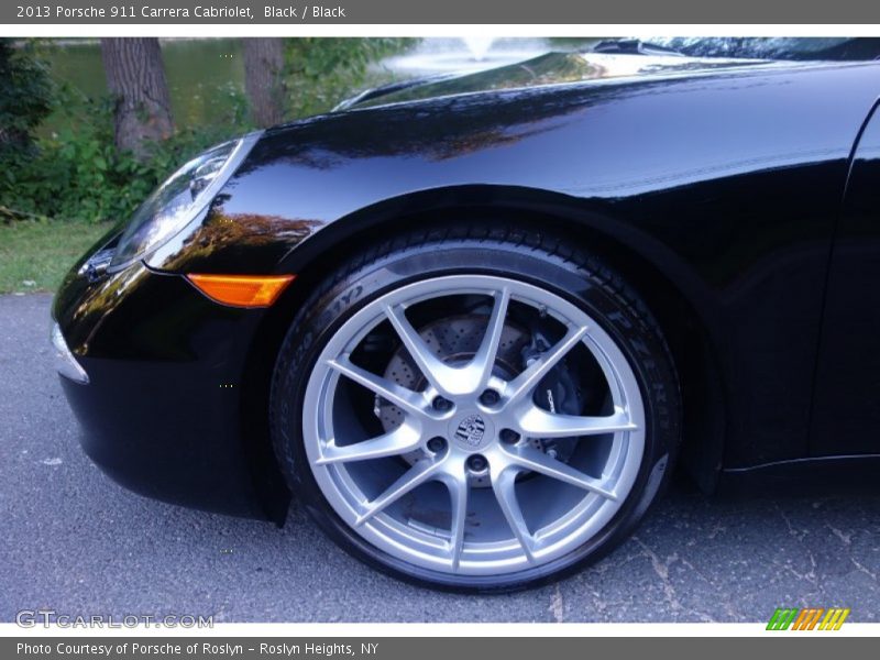 Black / Black 2013 Porsche 911 Carrera Cabriolet