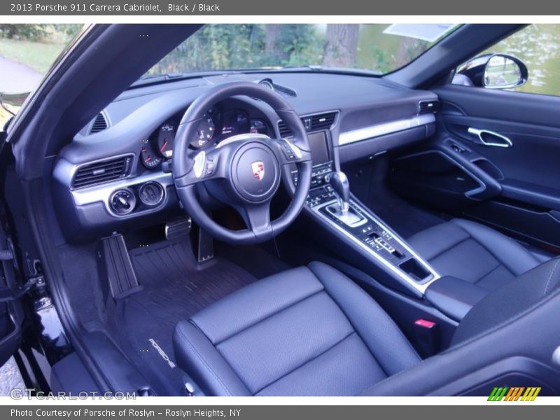 Black / Black 2013 Porsche 911 Carrera Cabriolet