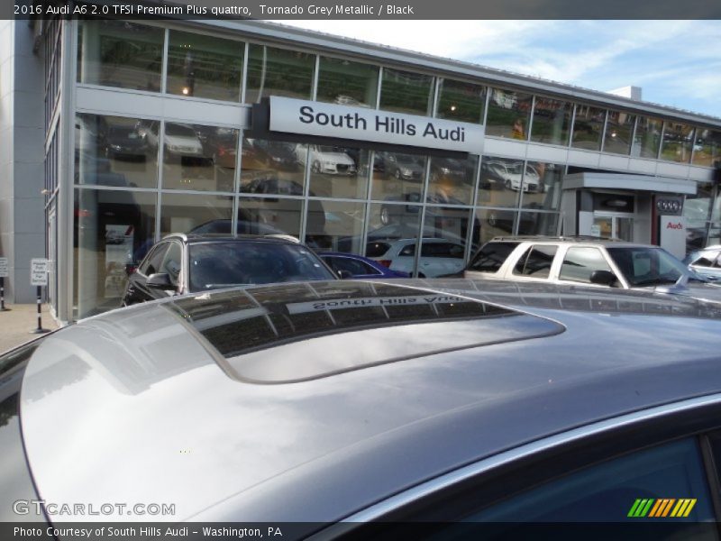 Tornado Grey Metallic / Black 2016 Audi A6 2.0 TFSI Premium Plus quattro