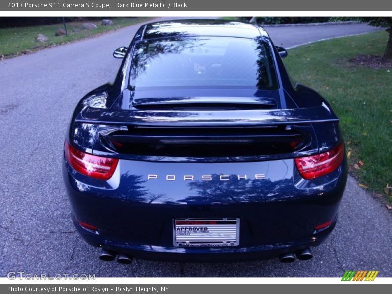 Dark Blue Metallic / Black 2013 Porsche 911 Carrera S Coupe