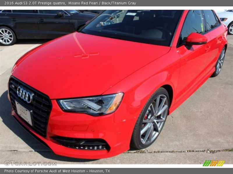 Front 3/4 View of 2016 S3 2.0T Prestige quattro