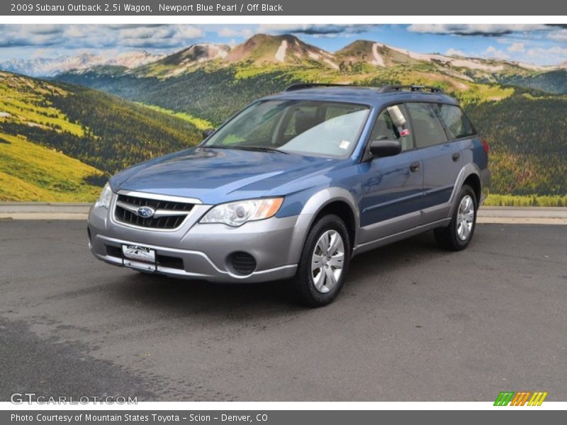 Front 3/4 View of 2009 Outback 2.5i Wagon
