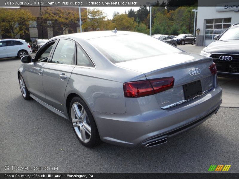 Tornado Grey Metallic / Black 2016 Audi A6 2.0 TFSI Premium Plus quattro
