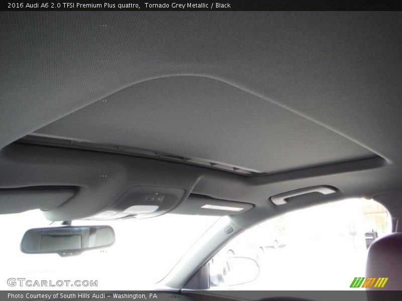 Tornado Grey Metallic / Black 2016 Audi A6 2.0 TFSI Premium Plus quattro