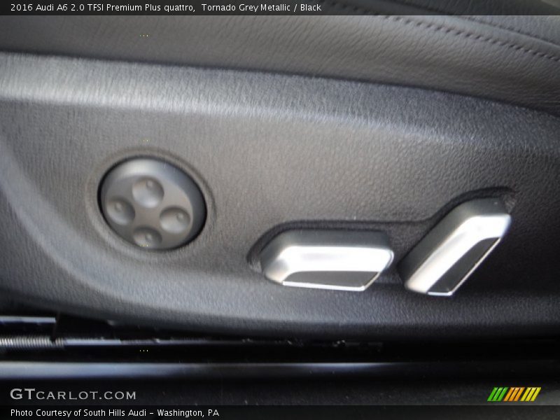 Tornado Grey Metallic / Black 2016 Audi A6 2.0 TFSI Premium Plus quattro