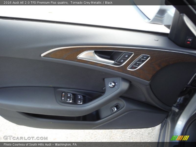 Tornado Grey Metallic / Black 2016 Audi A6 2.0 TFSI Premium Plus quattro