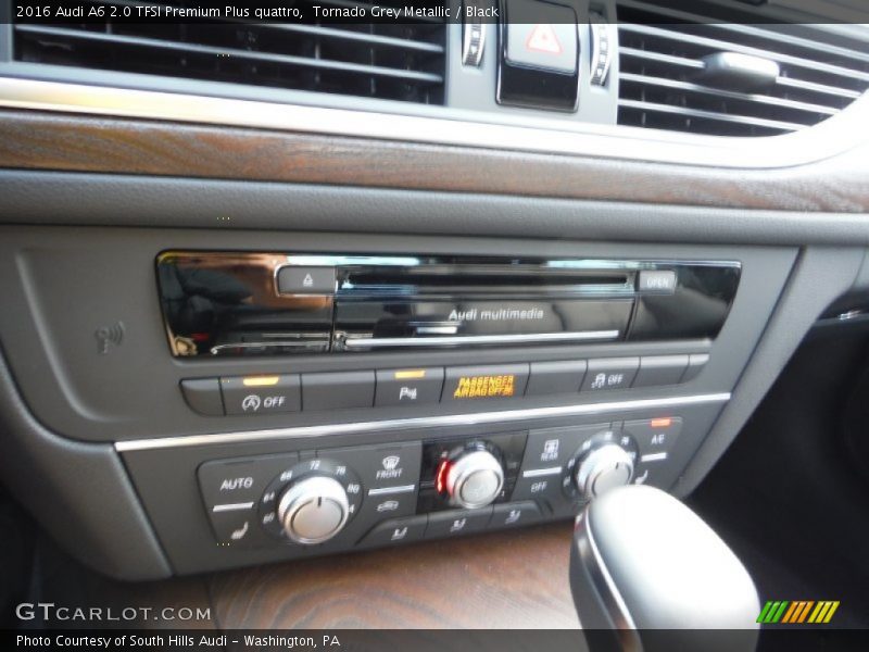 Tornado Grey Metallic / Black 2016 Audi A6 2.0 TFSI Premium Plus quattro