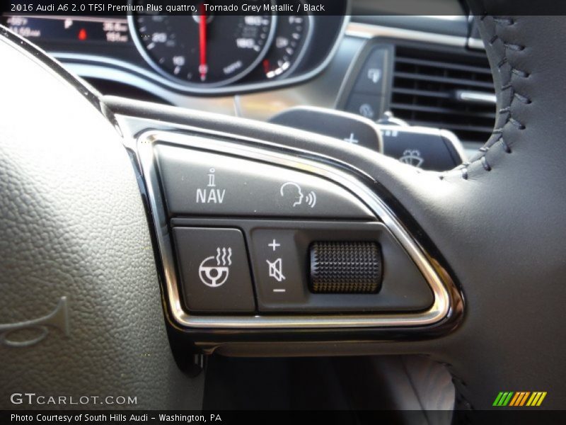 Tornado Grey Metallic / Black 2016 Audi A6 2.0 TFSI Premium Plus quattro