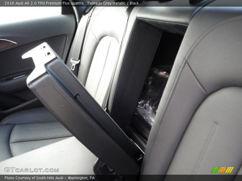 Tornado Grey Metallic / Black 2016 Audi A6 2.0 TFSI Premium Plus quattro