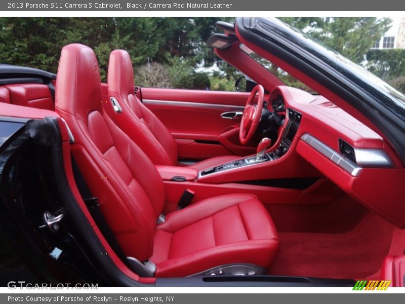 Front Seat of 2013 911 Carrera S Cabriolet