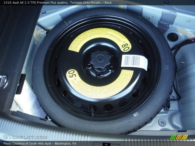 Tornado Grey Metallic / Black 2016 Audi A6 2.0 TFSI Premium Plus quattro
