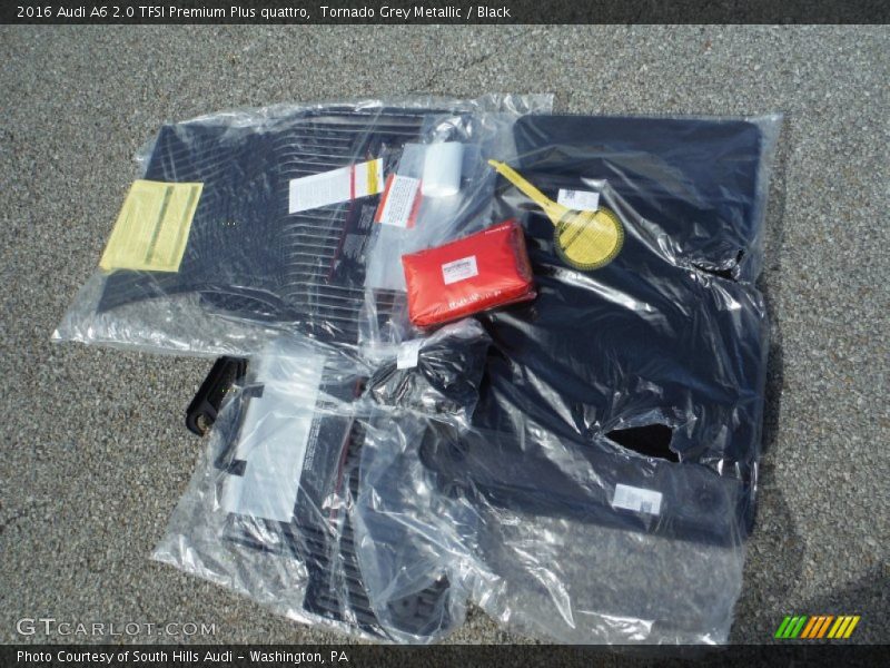 Tornado Grey Metallic / Black 2016 Audi A6 2.0 TFSI Premium Plus quattro
