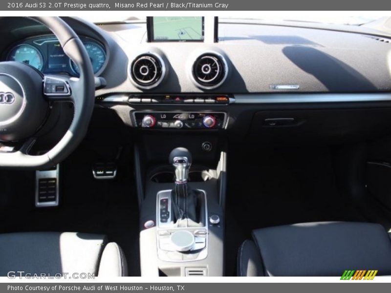 Misano Red Pearl / Black/Titanium Gray 2016 Audi S3 2.0T Prestige quattro
