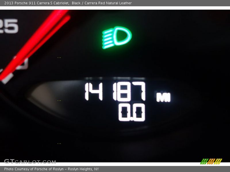 Black / Carrera Red Natural Leather 2013 Porsche 911 Carrera S Cabriolet