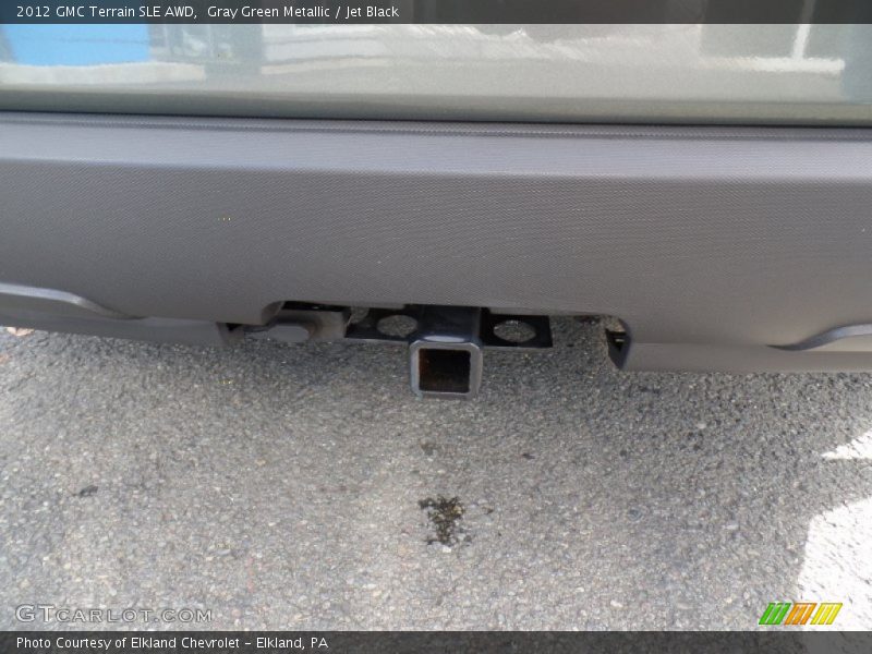Gray Green Metallic / Jet Black 2012 GMC Terrain SLE AWD