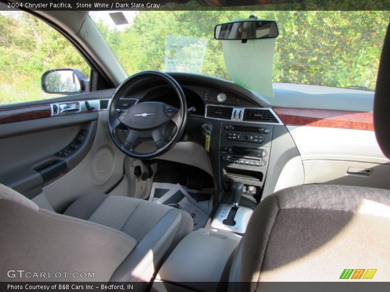 Stone White / Dark Slate Gray 2004 Chrysler Pacifica