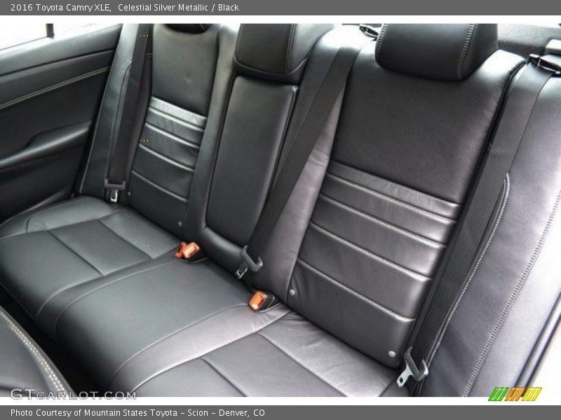 Celestial Silver Metallic / Black 2016 Toyota Camry XLE