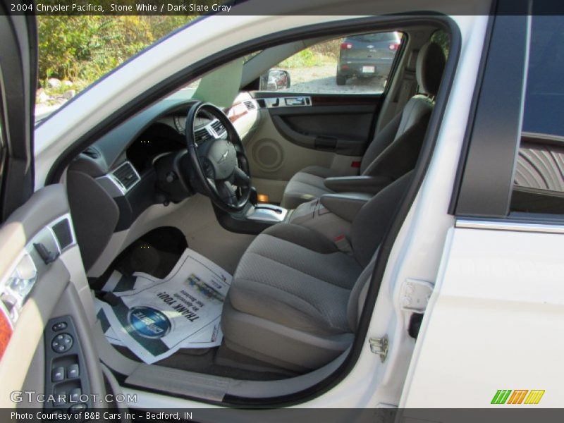 Stone White / Dark Slate Gray 2004 Chrysler Pacifica