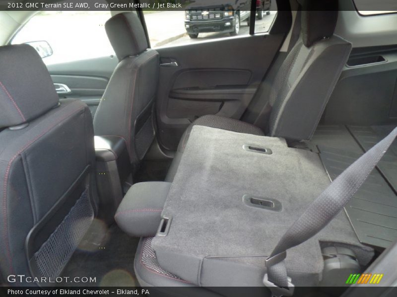 Gray Green Metallic / Jet Black 2012 GMC Terrain SLE AWD