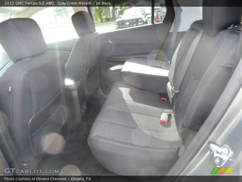 Gray Green Metallic / Jet Black 2012 GMC Terrain SLE AWD