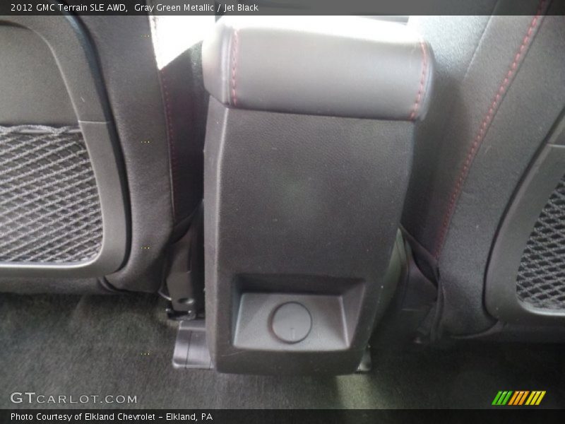Gray Green Metallic / Jet Black 2012 GMC Terrain SLE AWD
