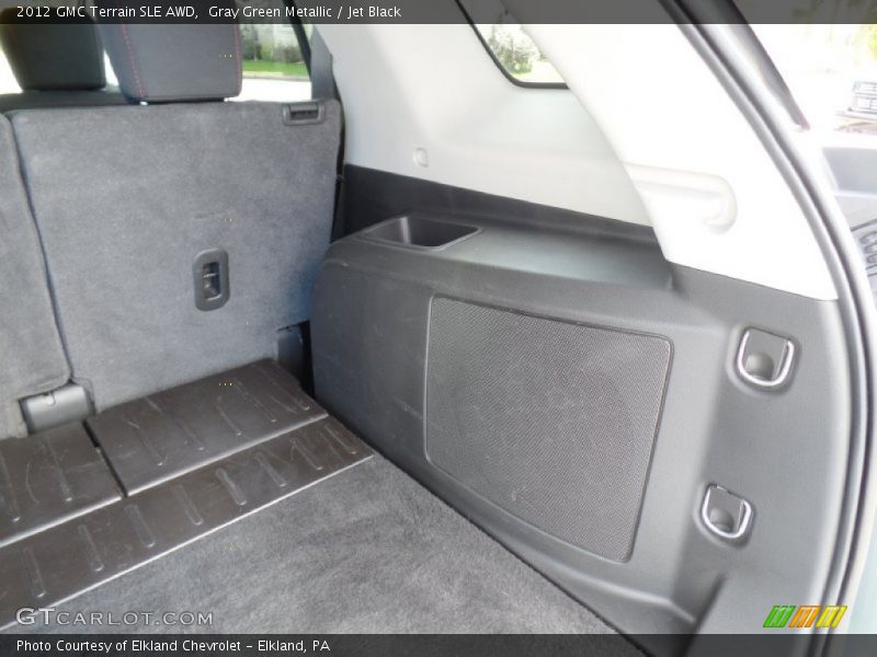 Gray Green Metallic / Jet Black 2012 GMC Terrain SLE AWD