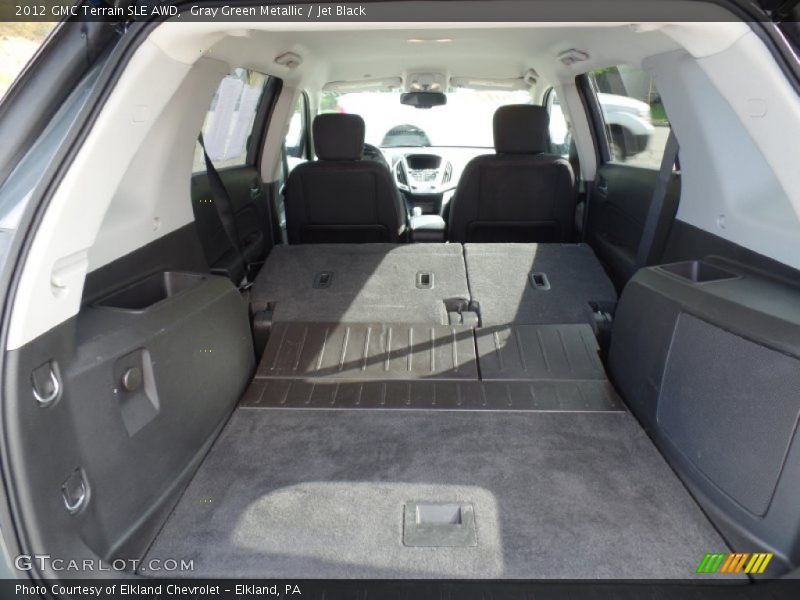 Gray Green Metallic / Jet Black 2012 GMC Terrain SLE AWD