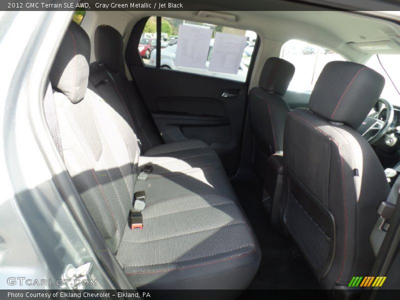 Gray Green Metallic / Jet Black 2012 GMC Terrain SLE AWD
