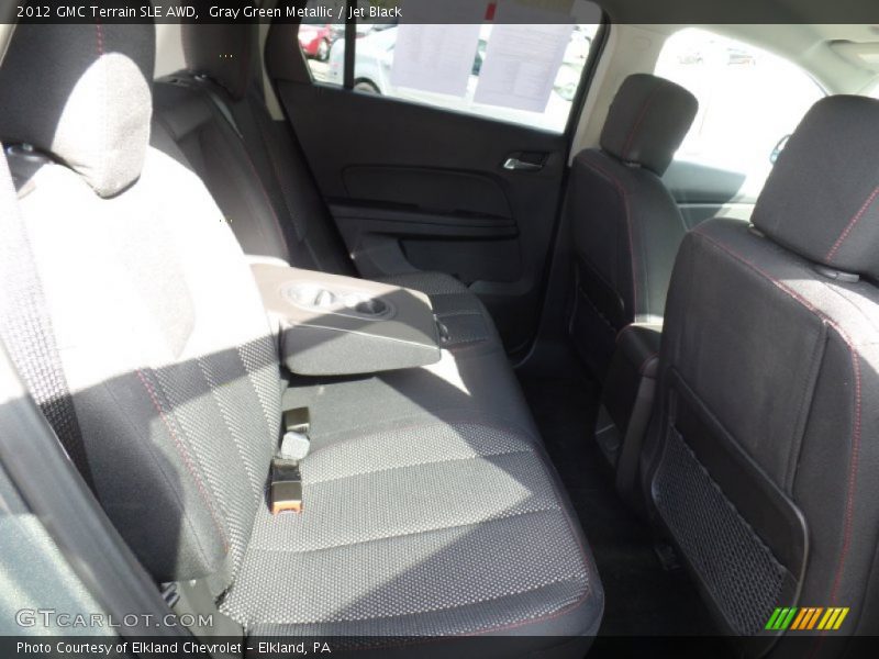 Gray Green Metallic / Jet Black 2012 GMC Terrain SLE AWD