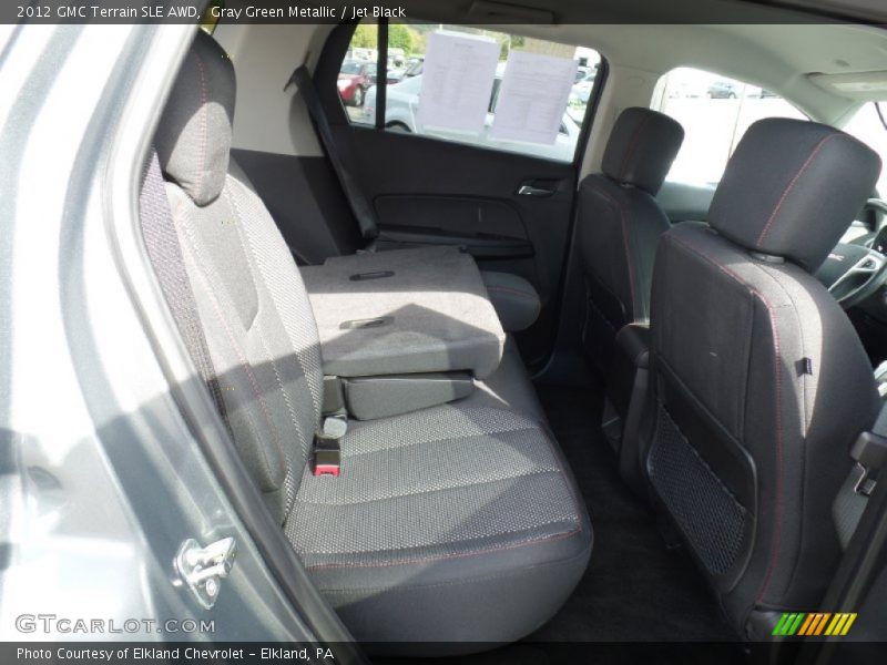 Gray Green Metallic / Jet Black 2012 GMC Terrain SLE AWD