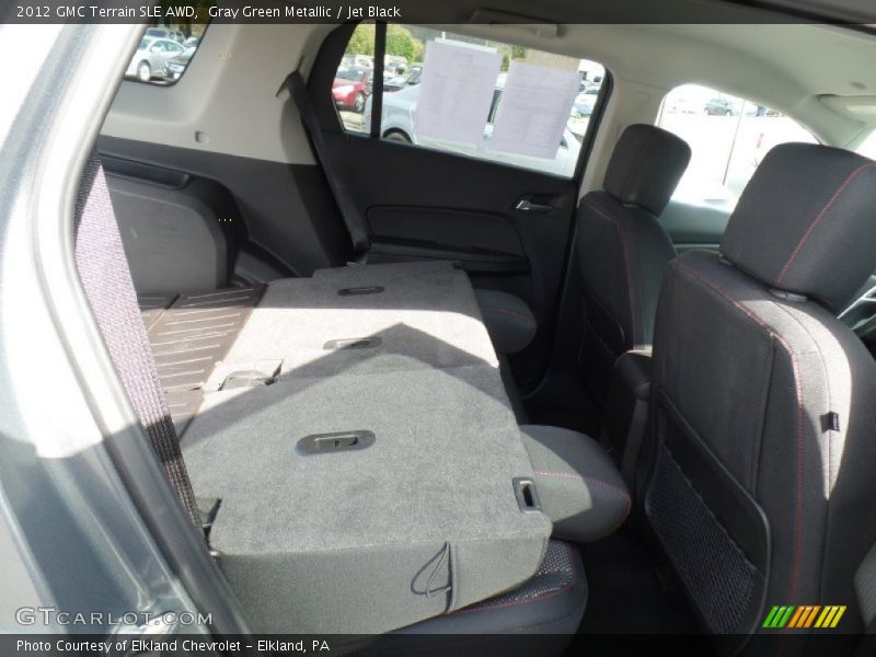 Gray Green Metallic / Jet Black 2012 GMC Terrain SLE AWD