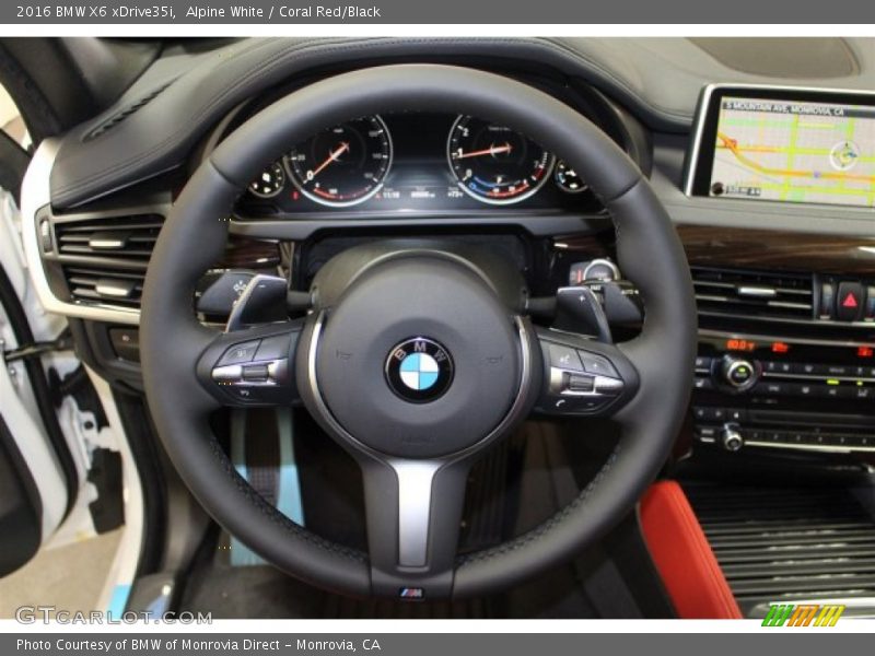  2016 X6 xDrive35i Steering Wheel