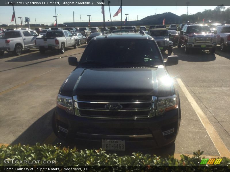 Magnetic Metallic / Ebony 2015 Ford Expedition EL Limited
