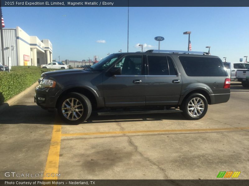 Magnetic Metallic / Ebony 2015 Ford Expedition EL Limited