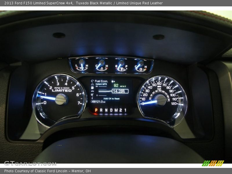  2013 F150 Limited SuperCrew 4x4 Limited SuperCrew 4x4 Gauges