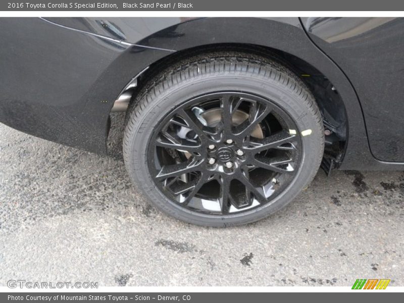  2016 Corolla S Special Edition Wheel