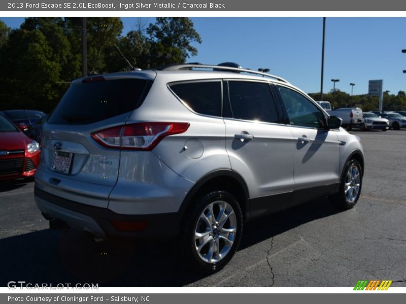 Ingot Silver Metallic / Charcoal Black 2013 Ford Escape SE 2.0L EcoBoost