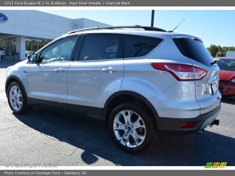Ingot Silver Metallic / Charcoal Black 2013 Ford Escape SE 2.0L EcoBoost