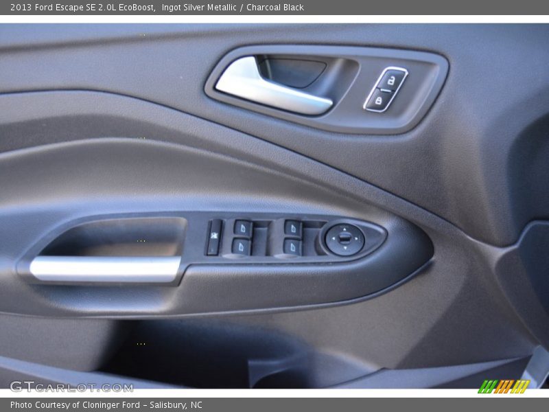 Ingot Silver Metallic / Charcoal Black 2013 Ford Escape SE 2.0L EcoBoost