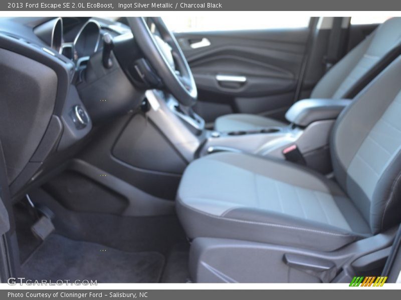 Ingot Silver Metallic / Charcoal Black 2013 Ford Escape SE 2.0L EcoBoost