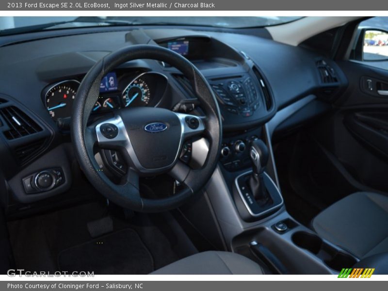 Ingot Silver Metallic / Charcoal Black 2013 Ford Escape SE 2.0L EcoBoost