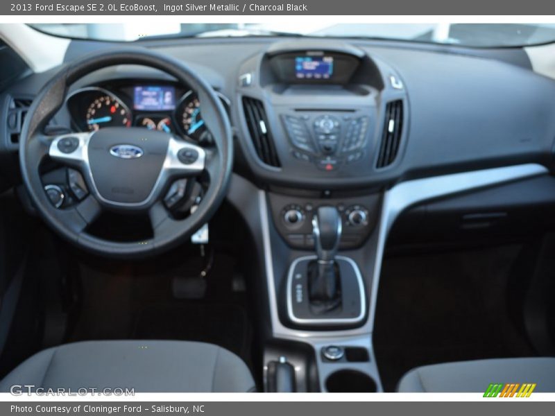 Ingot Silver Metallic / Charcoal Black 2013 Ford Escape SE 2.0L EcoBoost