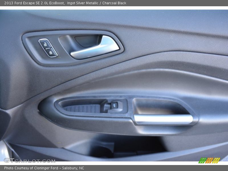 Ingot Silver Metallic / Charcoal Black 2013 Ford Escape SE 2.0L EcoBoost