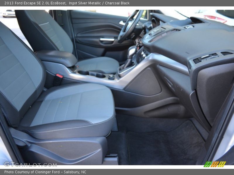 Ingot Silver Metallic / Charcoal Black 2013 Ford Escape SE 2.0L EcoBoost